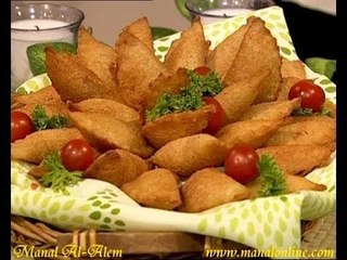 فطائر الدجاج بالتوست - منال العالم