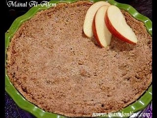 باي التفاح المقرمشة - منال العالم