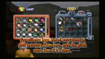 Dark Cloud (PS2) Glitch - Getting The Flapping Duster