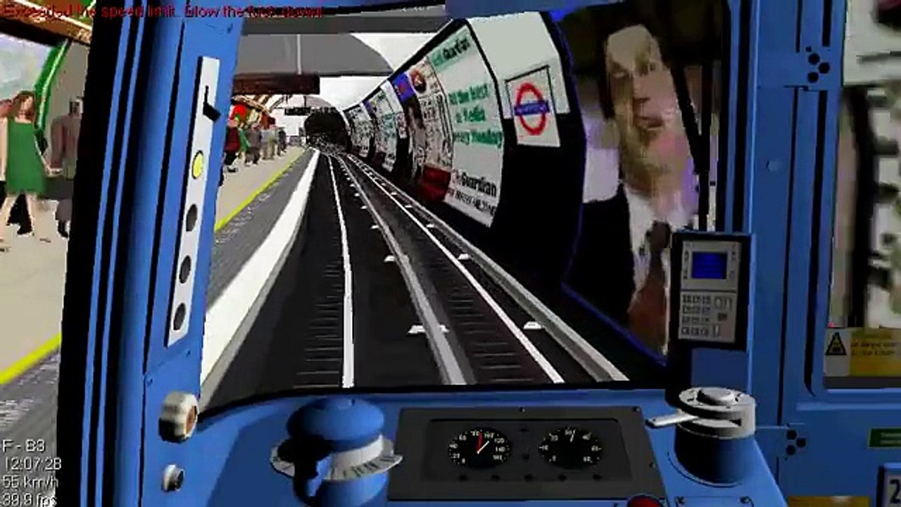 BVE4 - London Underground Bakerloo Line Elephant & Castle to Harrow & Wealdstone