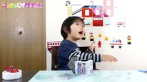 ガンダム ハコビジョン 開封 そうちゃん３歳 Unboxing Bandai Gundam Hakovision Mobile Suit   KidsOfNinja