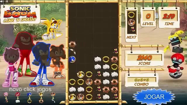 Sonic Boom - Jogos do cartoon network | Novo Click Jogos