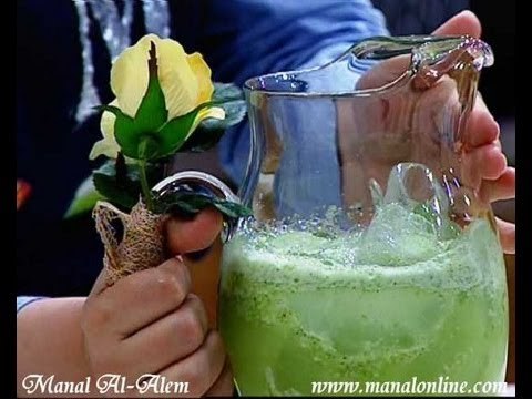 مشروب الليمون مع النعناع - منال العالم