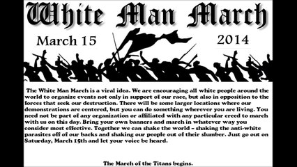 White Man March 03-15-14