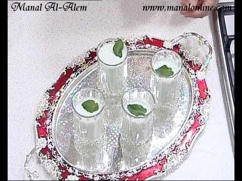 مشروب الزبادي مع النعناع - منال العالم