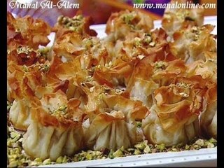 ميني بقلاوة بالجبن - منال العالم