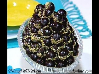 بسكويت لانكشير بالشوكولاتة - منال العالم