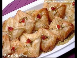 الفطير بالقشطة - منال العالم