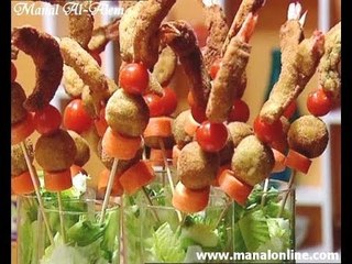 كرات الروبيان المقلي - منال العالم