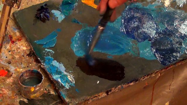 Художник Александр Южаков. Мастер-Класс по Живописи.