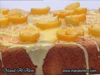 كيك البرتقال اليومي - منال العالم