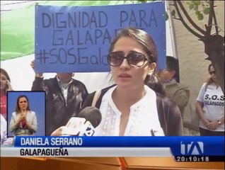 Download Video: Habitantes de Galápagos piden la intervención de la Unesco