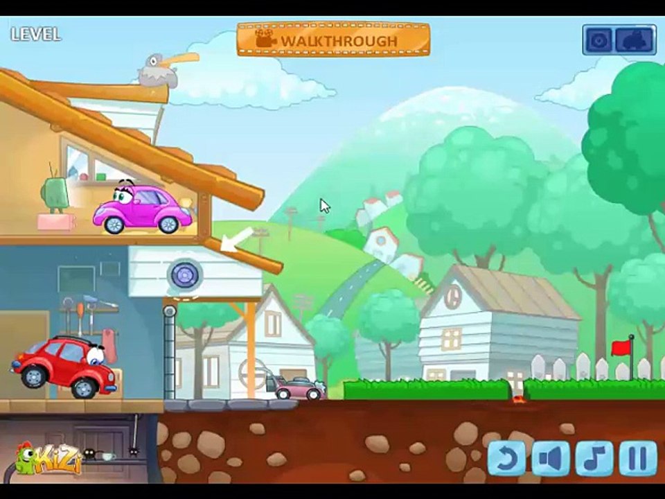 Wheely 5 Walkthrough Level 1
