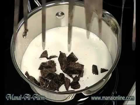 تورتة الشوكولاتة بكريمة البندق - منال العالم