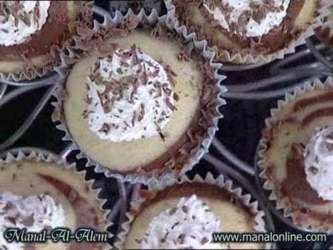 كب كيك مخطط - منال العالم