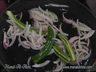 الطبق الرئيسي-صينية اللحم بالخضروات - منال العالم