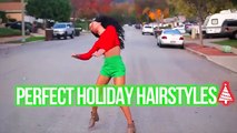 EASY HEATLESS HAIRSTYLES FOR THE HOLIDAYS   HOLIDAY CURLS TUTORIAL!_2.mp4