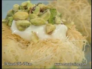 أكواب الكنافة بالقشطة2رمضان 2009 - منال العالم