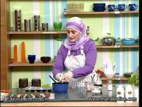 ميني تارت الشيكولاتة بالتمر2 - منال العالم
