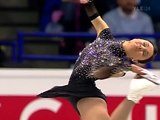 Figure skater Susanna Poykio spinning