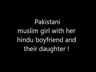 Pakistani muslim girl with a hindu lover