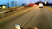 Learn To Ride Motorcycle In Chicago: Making Turns On Lake Shore Drive