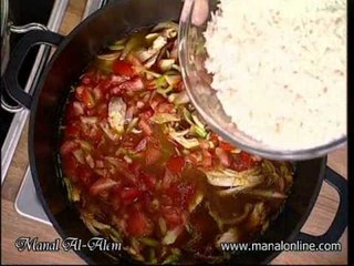 كبسة الدجاج بالدجاج2 - منال العالم