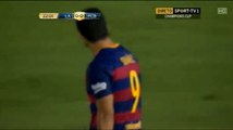Luis Suarez Great Strike | LA Galaxy 0-0 FC Barcelona 2015 HD