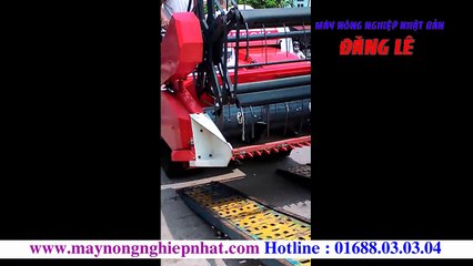 Xuất bán máy gặt đập liên hợp Kubota DC68G nhập lướt Thái Lan đi Quế Võ Bắc Ninh