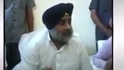 Sukhbir Badal's Response to Protests Overseas