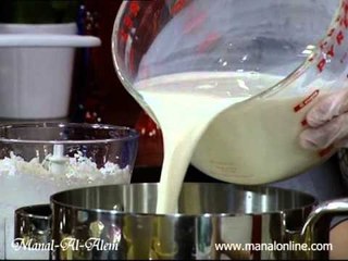 طبق الحلو-قشطية الأرز1 - منال العالم
