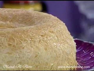 قالب كنافة بالقشطة2 - منال العالم