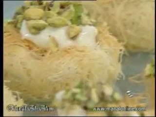 أكواب الكنافة بالقشطة - منال العالم