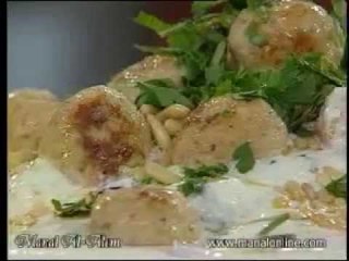 فتة كفتة الدجاج - منال العالم