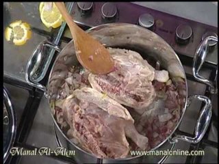 الأرز المندي بالدجاج1رمضان 2009 - منال العالم