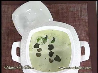 شوربة البازيلاء2 رمضان 2009 - منال العالم