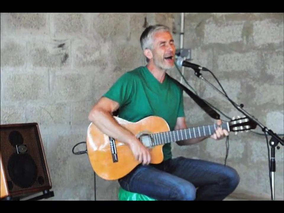 Steve, lors du concert des Dromignons, juin 2015