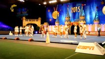 Bowling Green State University Cheerleading Nationals 2015