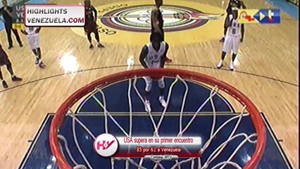 Highlights Panamericanos Baloncesto USA vs Venezuela