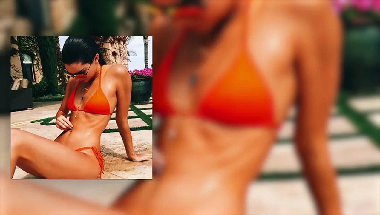 Kendall and Kylie Jenner Share Matching Racy Bikini Photos