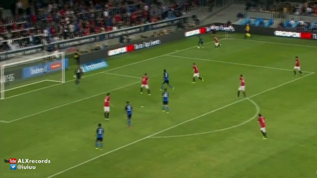 Alashe Goal Manchester United 2 - 1 San Jose Earthquakes 2015
