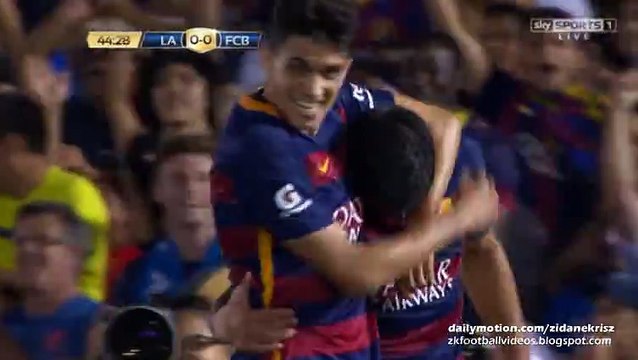 1-0 Luis Suárez Goal | Barcelona v. Los Angeles Galaxy - International Champions Cup 21.07.2015