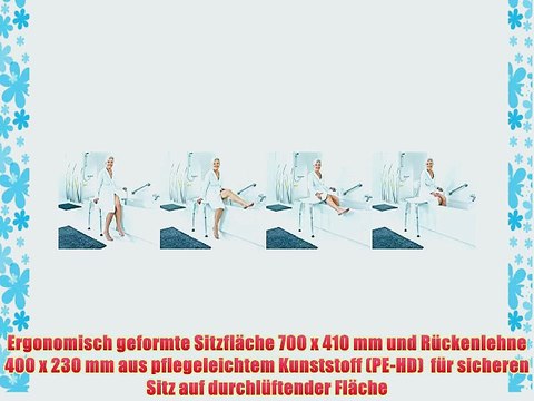 Ridder A0120101 Badewannen-Transferbank wei?