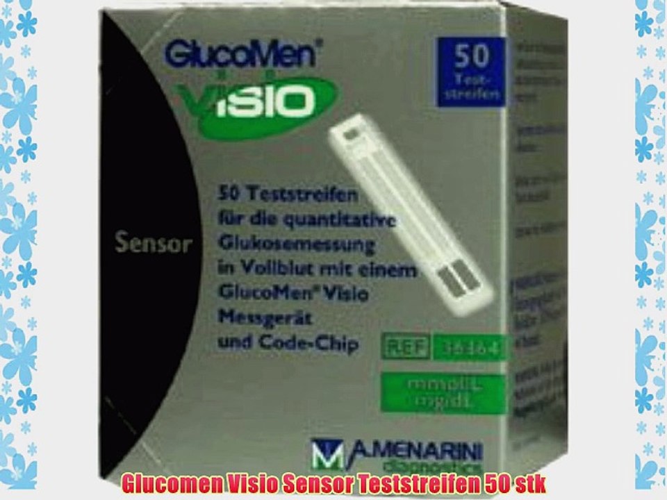 Glucomen Visio Sensor Teststreifen 50 stk