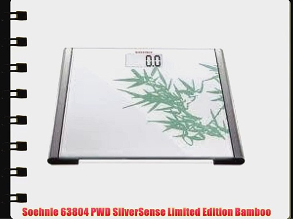 Soehnle 63804 PWD SilverSense Limited Edition Bamboo