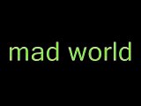 Gary Jules- Mad world (with Lyrics)