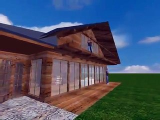 Sweet Home 3D - wooden house