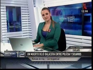 Chiclayo: Policía capturó a siete ‘marcas’ y abatió a otro tras feroz balacera