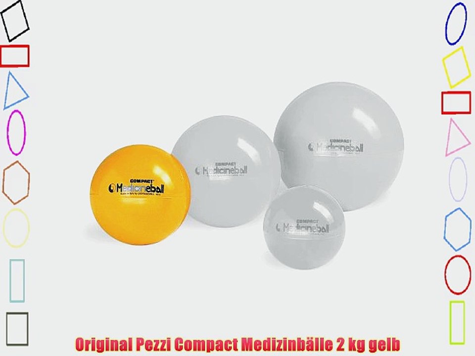 Original Pezzi Compact Medizinb?lle 2 kg gelb