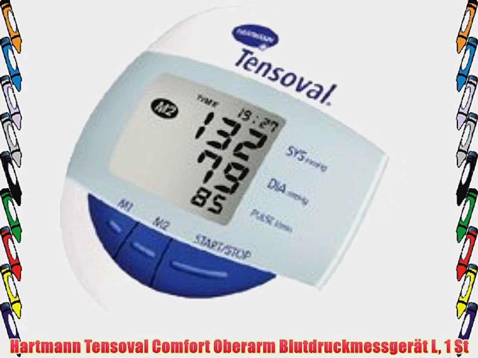 Hartmann Tensoval Comfort Oberarm Blutdruckmessger?t L 1 St
